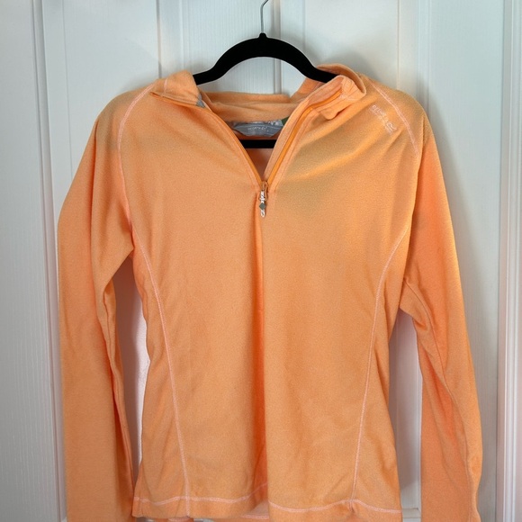 Regatta Great Outdoors Tops - Women’s Tangerine Fleece Quarter Zip // Size 8